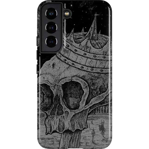Alchemy Carta Skull Sketch Galaxy S22 Pro Case