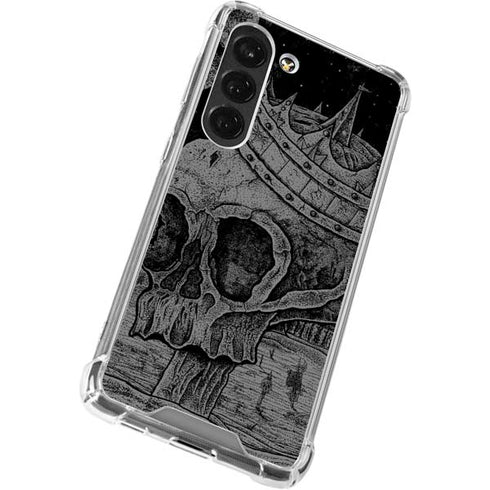 Alchemy Carta Skull Sketch Galaxy S23 Clear Case