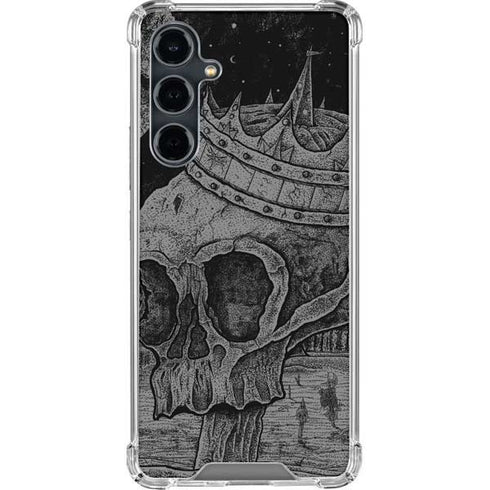 Alchemy Carta Skull Sketch Galaxy S23 FE Clear Case