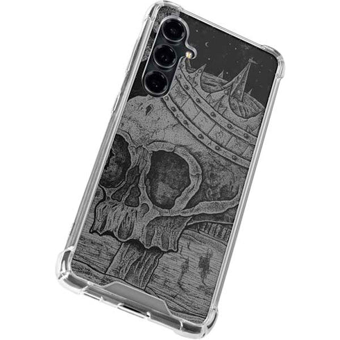 Alchemy Carta Skull Sketch Galaxy S23 FE Clear Case
