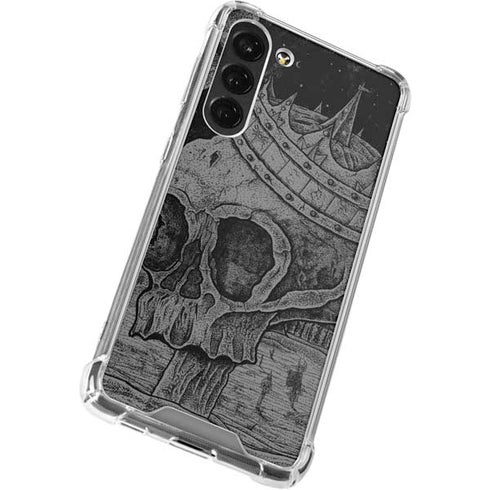 Alchemy Carta Skull Sketch Galaxy S23 Plus Clear Case