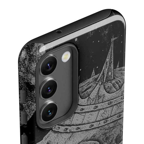 Alchemy Carta Skull Sketch Galaxy S23 Plus Pro Case