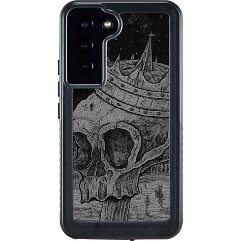 Alchemy Carta Skull Sketch Galaxy S23 Plus Waterproof Case
