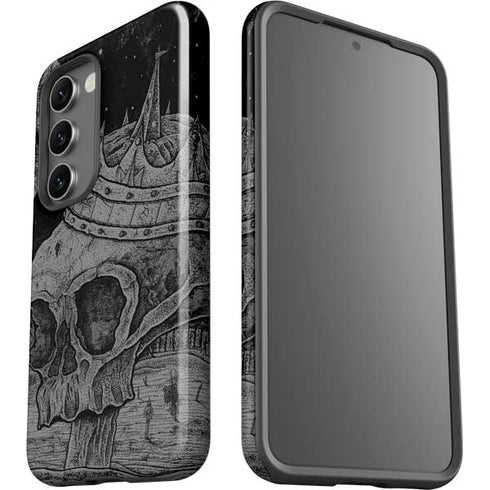 Alchemy Carta Skull Sketch Galaxy S23 Pro Case