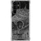 Alchemy Carta Skull Sketch Galaxy S23 Ultra Clear Case