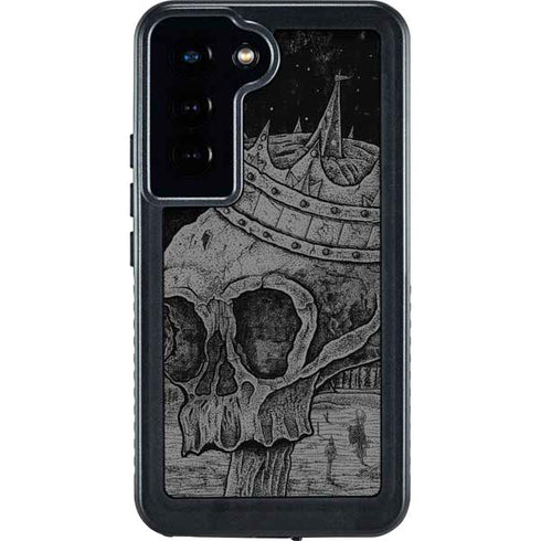 Alchemy Carta Skull Sketch Galaxy S23 Waterproof Case