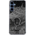 Alchemy Carta Skull Sketch Galaxy S24 Clear Case
