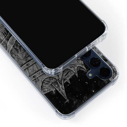 Alchemy Carta Skull Sketch Galaxy S24 Clear Case