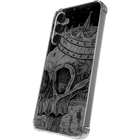 Alchemy Carta Skull Sketch Galaxy S24 Plus Clear Case