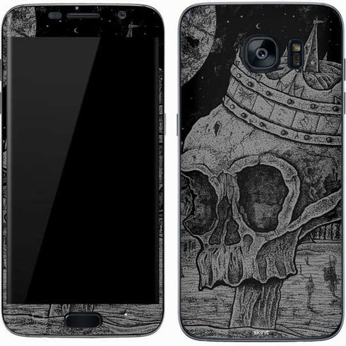 Alchemy Carta Skull Sketch Galaxy S7 Skin