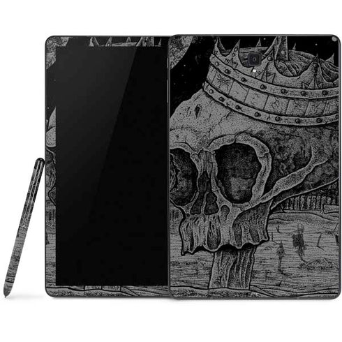 Alchemy Carta Skull Sketch Samsung Galaxy Tab Skin