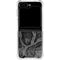 Alchemy Carta Skull Sketch Galaxy Z Flip5 5G Clear Case