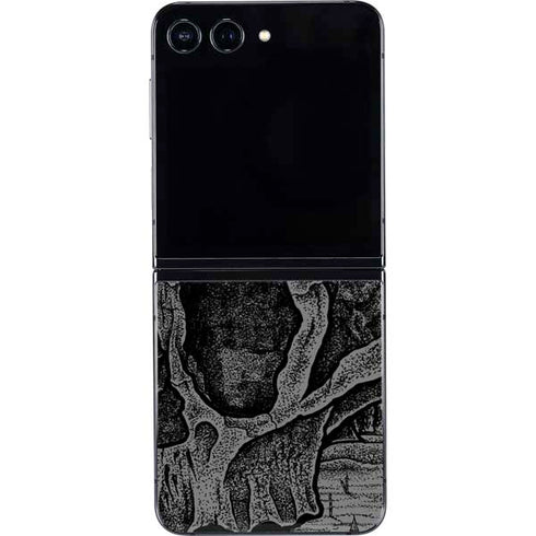 Alchemy Carta Skull Sketch Galaxy Z Flip5 5G Skin