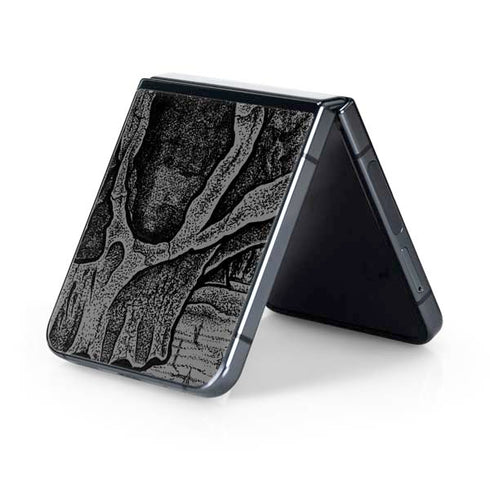 Alchemy Carta Skull Sketch Galaxy Z Flip5 5G Skin