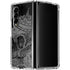 Alchemy Carta Skull Sketch Galaxy Z Fold4 5G Clear Case