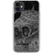 Alchemy Carta Skull Sketch iPhone 11 Clear Case