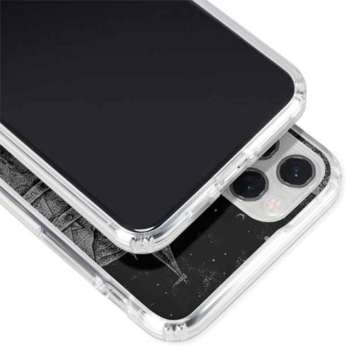 Alchemy Carta Skull Sketch iPhone 11 Pro Clear Case