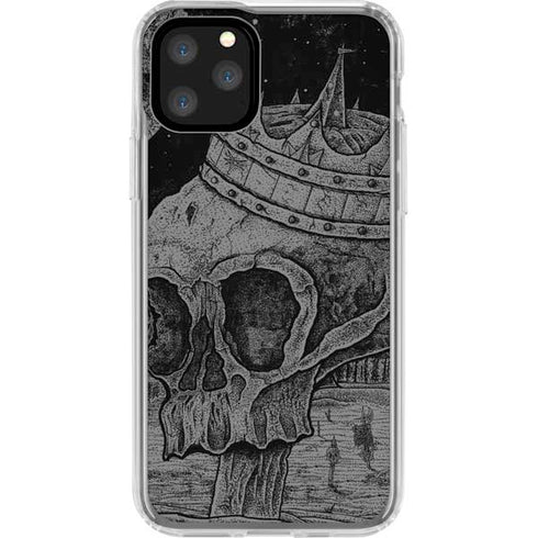 Alchemy Carta Skull Sketch iPhone 11 Pro Clear Case