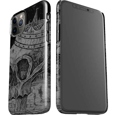 Alchemy Carta Skull Sketch iPhone 11 Pro Lite Case