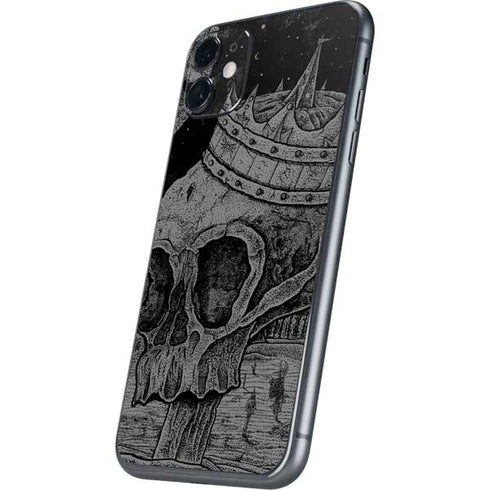 Alchemy Carta Skull Sketch iPhone 11 Skin