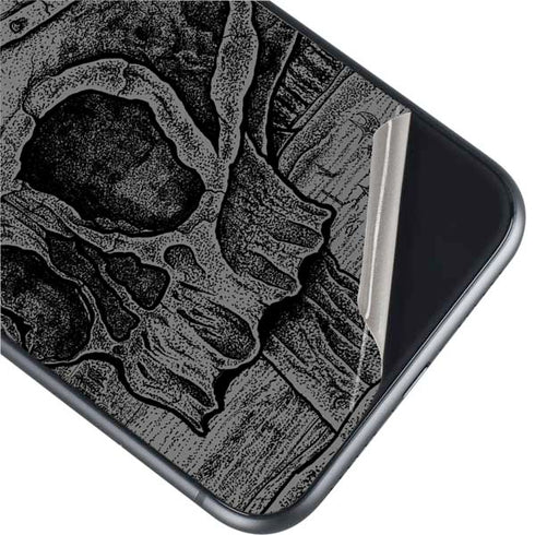 Alchemy Carta Skull Sketch iPhone 11 Skin