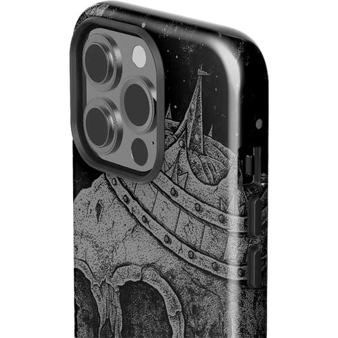 Alchemy Carta Skull Sketch iPhone 13 Pro Impact Case