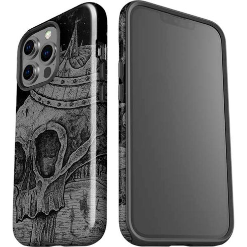 Alchemy Carta Skull Sketch iPhone 13 Pro Impact Case