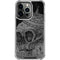 Alchemy Carta Skull Sketch iPhone 14 Pro Clear Case