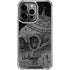 Alchemy Carta Skull Sketch iPhone 14 Pro Clear Case