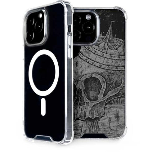 Alchemy Carta Skull Sketch iPhone 15 Pro Max MagSafe Case