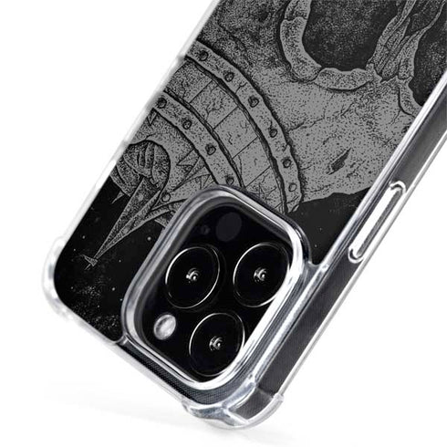 Alchemy Carta Skull Sketch iPhone 15 Pro Max MagSafe Case