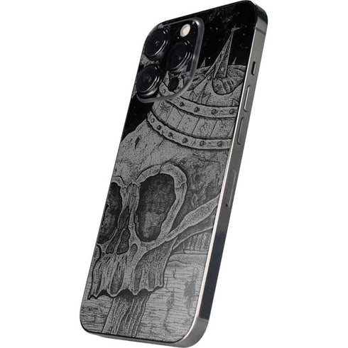 Alchemy Carta Skull Sketch iPhone 14 Pro Skin