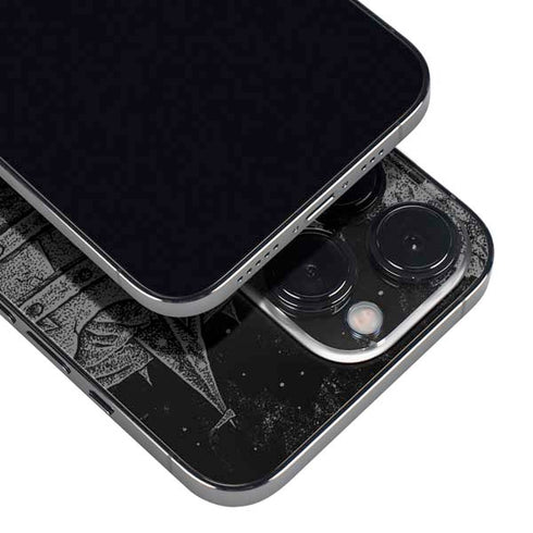 Alchemy Carta Skull Sketch iPhone 14 Pro Skin