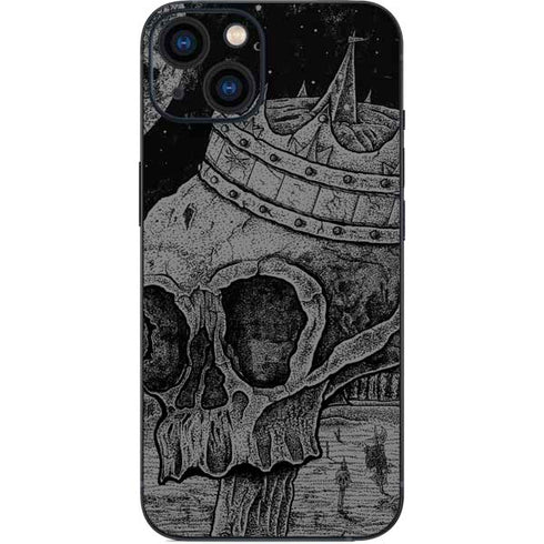 Alchemy Carta Skull Sketch iPhone 14 Skin