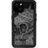 Alchemy Carta Skull Sketch iPhone 15 Plus Waterproof Case