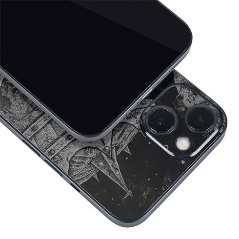 Alchemy Carta Skull Sketch iPhone 15 Skin