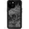 Alchemy Carta Skull Sketch iPhone 15 Waterproof Case