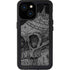 Alchemy Carta Skull Sketch iPhone 15 Waterproof Case