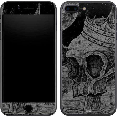 Alchemy Carta Skull Sketch iPhone 8 Plus Skin
