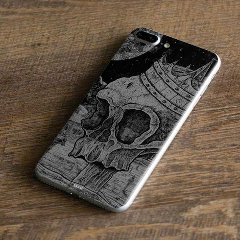 Alchemy Carta Skull Sketch iPhone 8 Plus Skin