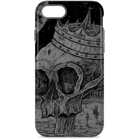 Alchemy Carta Skull Sketch iPhone 8 Pro Case