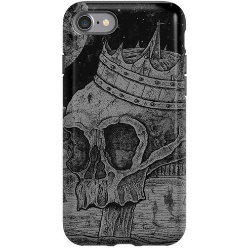 Alchemy Carta Skull Sketch iPhone SE (2nd & 3rd Gen) Pro Case