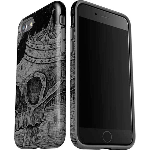 Alchemy Carta Skull Sketch iPhone SE (2nd & 3rd Gen) Pro Case