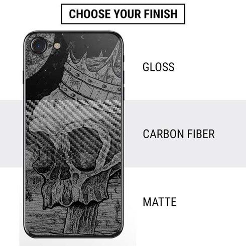Alchemy Carta Skull Sketch iPhone SE (2nd & 3rd Gen) Skin