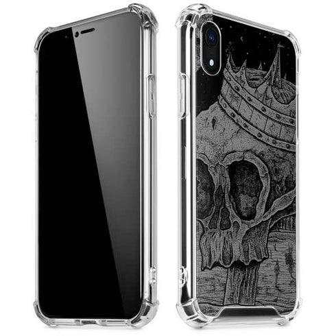 Alchemy Carta Skull Sketch iPhone XR Clear Case