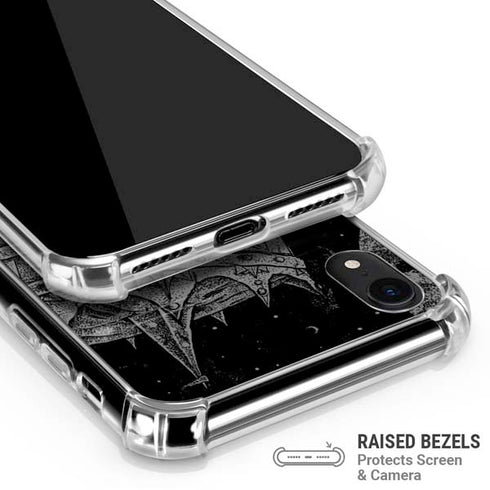 Alchemy Carta Skull Sketch iPhone XR Clear Case