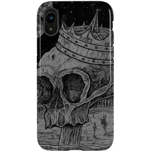 Alchemy Carta Skull Sketch iPhone XR Pro Case