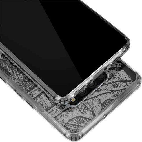 Alchemy Carta Skull Sketch LG Stylo 6 Clear Case