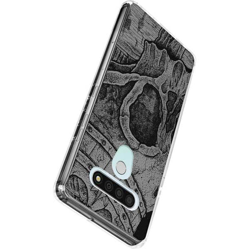 Alchemy Carta Skull Sketch LG Stylo 6 Clear Case