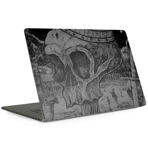 Alchemy Carta Skull Sketch Apple MacBook Pro 15-inch Skin